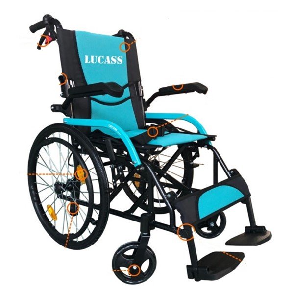  Xe Lăn Tay Du Lịch Lucass X-303