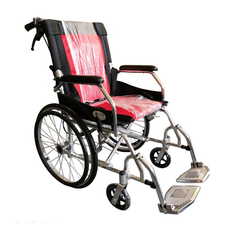  Xe Lăn Tay du lịch Lucass X-63L Màu Đỏ