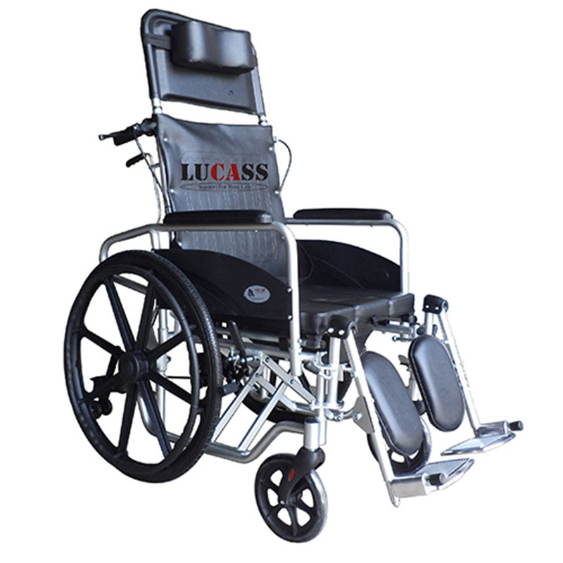 Xe Lăn Khung Nhôm Có Bô Vệ Sinh Lucass X-7L